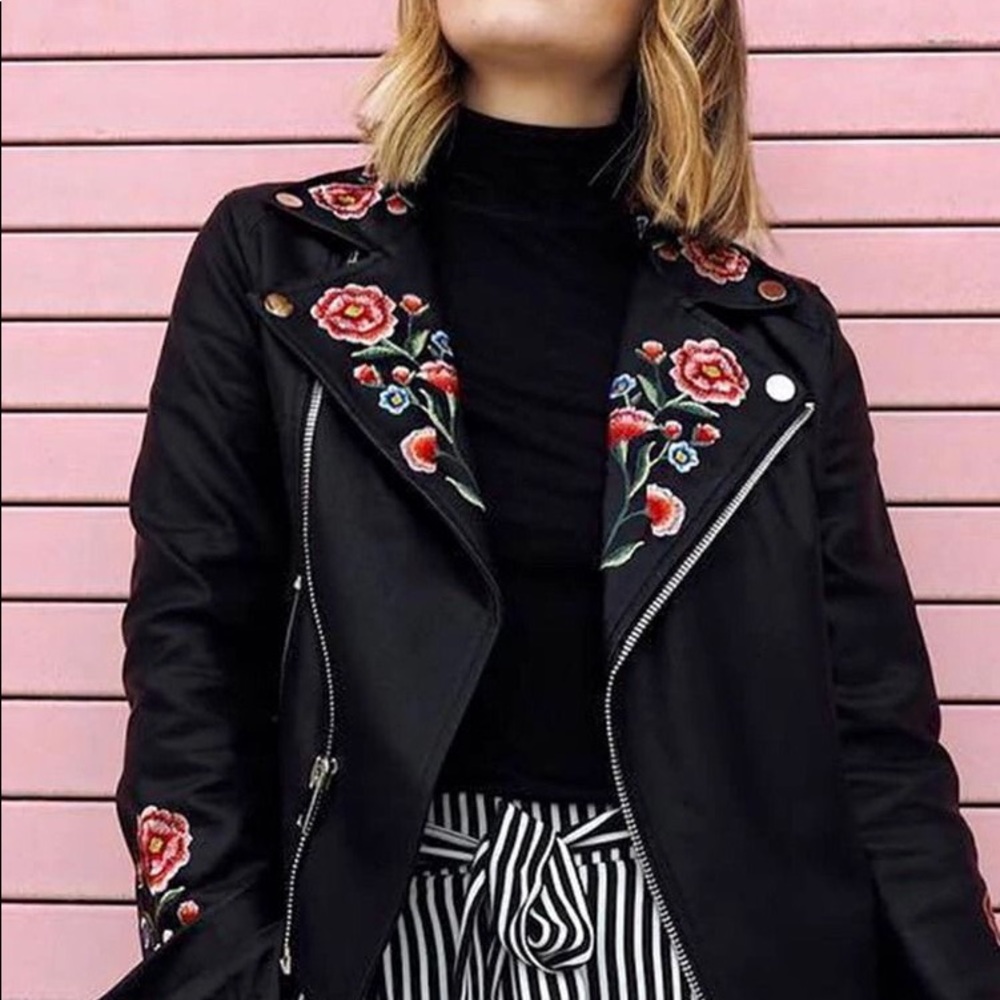 Leather jacket